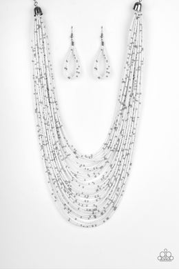 Rio Rainforest - White Necklace Set