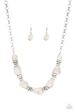 Load image into Gallery viewer, Stunningly Stone Age - White Necklace Set