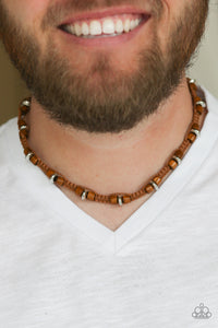 WOOD You Believe It? - Brown Urban Necklace