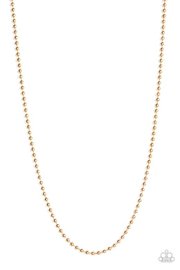 Cadet Casual - Gold Urban Necklace