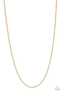 Cadet Casual - Gold Urban Necklace