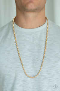 Cadet Casual - Gold Urban Necklace