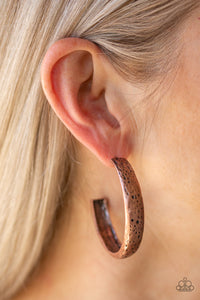 Rustic Revolution - Copper Earrings