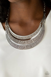 Take All You Can GATHERER - Silver Necklace Set