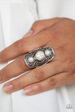 Load image into Gallery viewer, Stone Oracle - White Ring