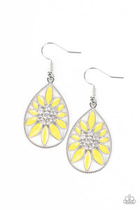 Floral Morals - Yellow Earrings