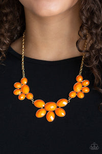 Flair Affair - Orange Necklace Set