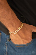 Load image into Gallery viewer, Goalpost - Gold Bracelet