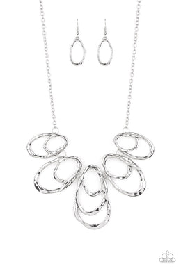 Terra Storm - Silver Necklace Set