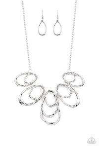 Terra Storm - Silver Necklace Set