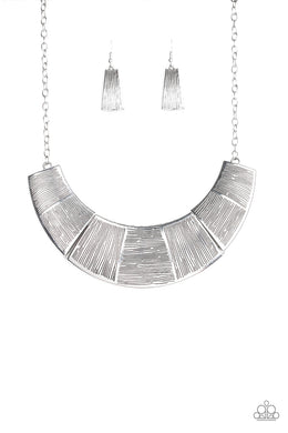 More Roar - Silver Necklace Set