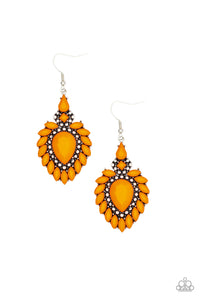 The LIONESS Den - Orange Earrings