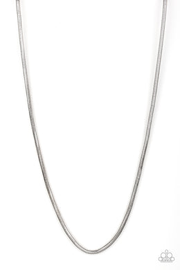 Victory Lap - Silver Urban Necklace