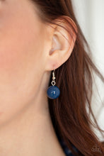 Load image into Gallery viewer, Poppin Popularity - Blue Necklace Set