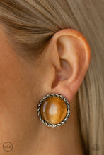 Load image into Gallery viewer, Get Up and GLOW - Brown Earrings