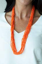 Load image into Gallery viewer, Congo Colada - Orange Necklace Set