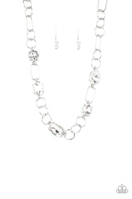 Urban District - White Necklace Set