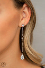 Load image into Gallery viewer, When It REIGNS - White Earrings