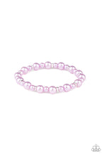 Load image into Gallery viewer, Powder and Pearls - Purple Bracelet