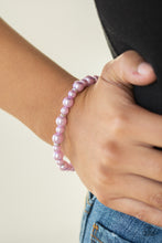 Load image into Gallery viewer, Powder and Pearls - Purple Bracelet