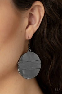 Ultra Uptown - Black Earrings