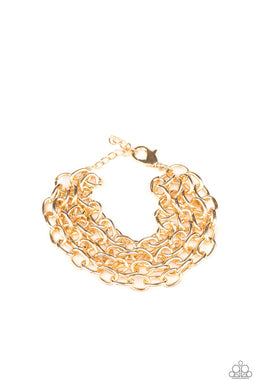 Fast Ball - Gold Bracelet