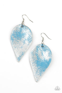 Enchanted Shimmer - Blue Earrings