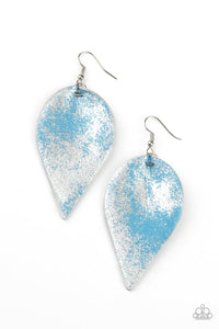 Enchanted Shimmer - Blue Earrings