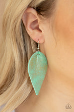 Load image into Gallery viewer, Enchanted Shimmer - Green Earrings