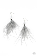 Load image into Gallery viewer, Feathered Flamboyance - Silver Earrings