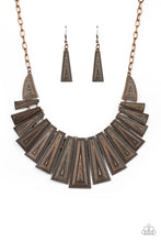 Load image into Gallery viewer, Metro Mane - Copper Necklace Set