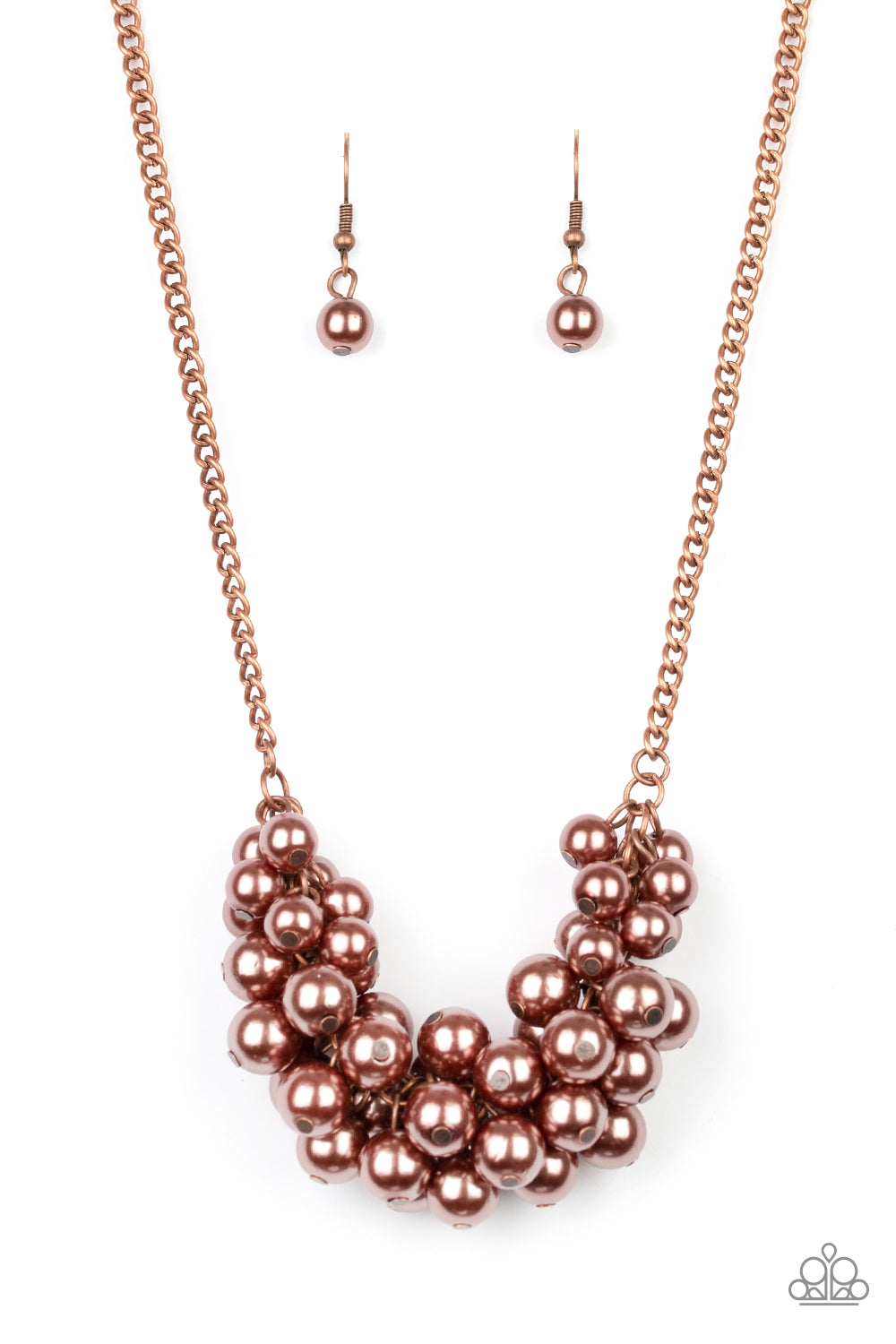 Grandiose Glimmer - Copper Necklace Set