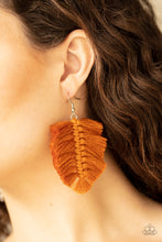 Load image into Gallery viewer, Knotted Native - Brown Earrings