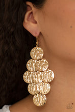 Load image into Gallery viewer, Uptown Edge - Gold Earrings