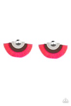 Load image into Gallery viewer, Fan The FLAMBOYANCE - Pink Earrings