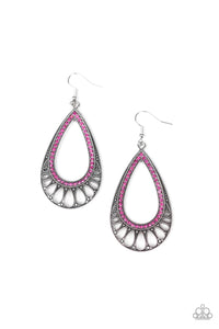 Royal Finesse - Pink Earrings