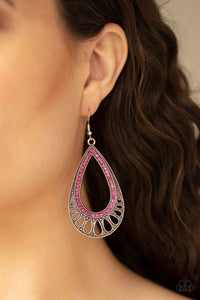 Royal Finesse - Pink Earrings