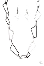 Load image into Gallery viewer, Shattering Records - Black Necklace Set