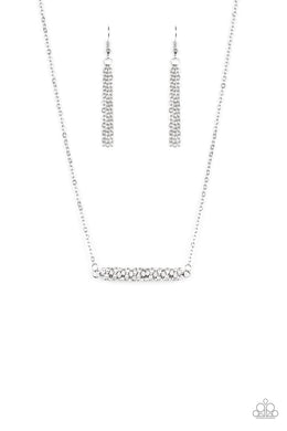 Timelessly Twinkling - White Necklace Set