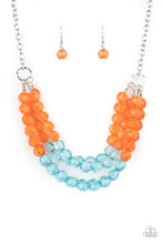 Load image into Gallery viewer, Summer Ice - Orange Necklace Set