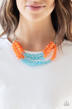 Load image into Gallery viewer, Summer Ice - Orange Necklace Set