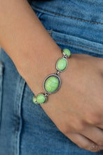 Load image into Gallery viewer, Serene Stonework - Green Bracelet