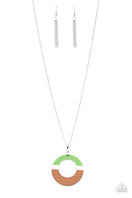 Load image into Gallery viewer, Sail Into The Sunset - Green Necklace Set