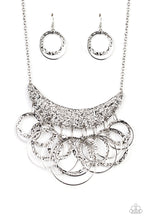 Load image into Gallery viewer, Metro Eclipse - Silver Necklace