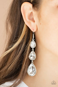 Metro Momentum - White  Earrings