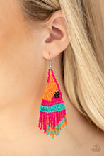 Load image into Gallery viewer, Brightly Beaded - Pink Earrings