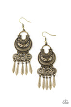 Load image into Gallery viewer, Give Me Liberty - Brass Earrings