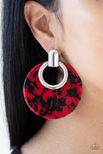 Load image into Gallery viewer, Metro Zoo  - Red Earrings