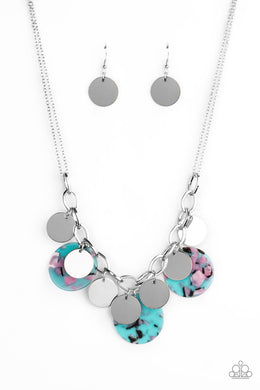 Confetti Confection - Blue Necklace Set