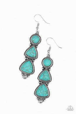 New Frontier - Blue Earrings